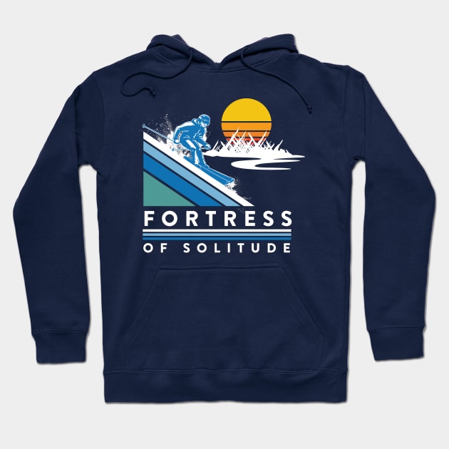 Fortress of Solitude Hoodie by MindsparkCreative